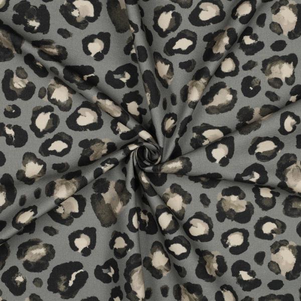 Dekodruck Animalskin Grau